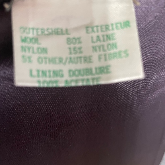 Reliable Clothing of Canada size 46/56EU/XL wool blend car coat - Picture 9 of 13